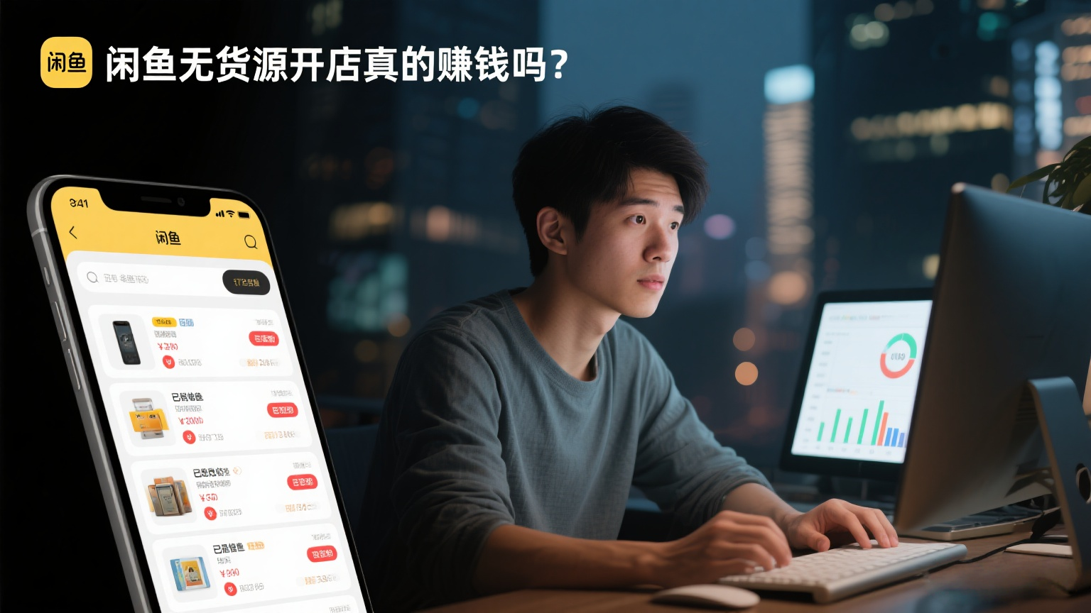 闲鱼无货源开店真的赚钱吗？闲鱼无货源电商怎么做？